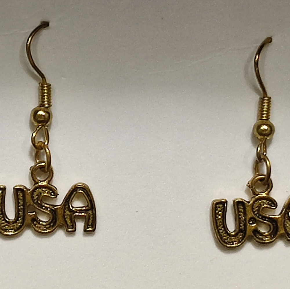 U.S.A earrings